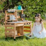 One Elephant - Outdoor Mud Play Kitchen with Removable Sink - Image 8