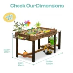 One Elephant - Wooden Sand & Water Play Table - Image 3