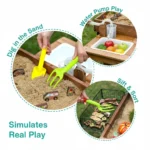 One Elephant - Wooden Sand & Water Play Table - Image 6