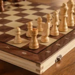 Wooden Magnetic Chess Board - Image 6
