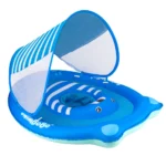 Swimbobo -  Blue Bear Swimming Float With Detachable Canopy