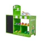 Wooden Grocery Store Playset for Kids