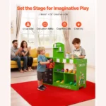 Wooden Grocery Store Playset for Kids - Image 4