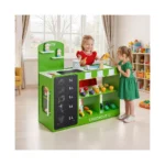 Wooden Grocery Store Playset for Kids - Image 2