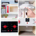Kids Wooden Kitchen Playset - Image 7
