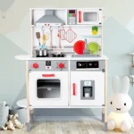 Kids Wooden Kitchen Playset - Image 2