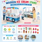 Vevor - Double Sided Wooden Ice Cream Station - Image 6
