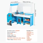 Vevor - Double Sided Wooden Ice Cream Station - Image 4