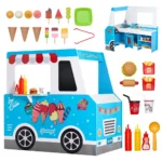 Vevor - Double Sided Wooden Ice Cream Station - Image 2