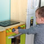 Vevor- Wooden DIY Layout Pretend Play Corner Kitchen - Image 6