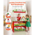 Vevor -  Double Sided Grocery Theater Play Set - Image 9