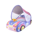 Swimbobo -  Inflatable Swimming Float With Canopy - Purple