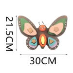 One Elephant -Butterfly Colors Shape Sorting - Image 3