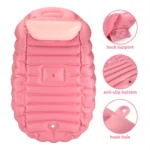 Swimbobo - Inflatable Baby Bathtub - Pink - Image 6