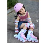 Cougar – Kids Rollers & Helmet & Protective kit / Pink - Image 7
