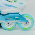 Cougar - Roller with Light Up Wheels - Blue and Green - Image 6