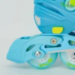 Cougar - Roller with Light Up Wheels - Blue and Green - Image 9