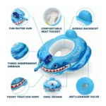 SwimBobo - Inflatable Seat Float - Shark - Image 4