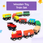 Wooden Magnetic Train Set - Image 5