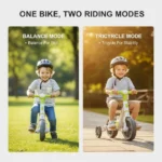 Kids Bicycle With Rear Wheels - Green - Image 9