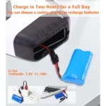 Rechargeable Water Splash Gun - White - Image 7
