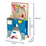 Acool Toy - Wooden Pretend Tool Bench - Image 3