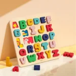 Mideer - Wooden Peg Puzzle: Alphabets - Image 5