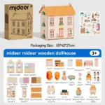 Mideer - Wooden Doll House - Image 2