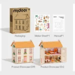 Mideer - Wooden Doll House - Image 5