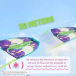 Mideer - Mini Flying Kite - Dragon - Green - Image 4
