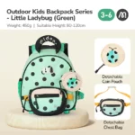 Mideer - Kindergarten backpack - Green Ladybug - Image 2