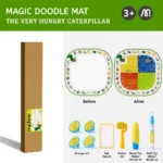 Mideer - Magic Doodle Mat Drawing Kit - The Very Hungry Caterpillar - Image 2