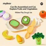 Mideer - Fruit & Veggie Mellow Dough Playset - Image 5