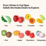Mideer - Fruit & Veggie Mellow Dough Playset - Image 3