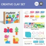 Mideer - Mellow Dough Play Set - 8 Colors - Image 2