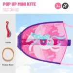 Mideer - Mini Flying Kite - Unicorn - Pink - Image 2
