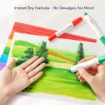 Mideer - Refillable Silky Crayons - Refills Pack 12 Colors - Image 6