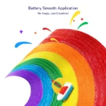 Mideer - Refillable Silky Crayons - Refills Pack 12 Colors - Image 4