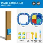 Mideer - Magic Doodle Mat Drawing Kit - Sports Day - Image 2