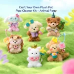 Mideer - Chenille Stem Craft Kit-Animal Party - Image 5