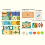 Mideer - 10-in-1 Carrom Board Game - Image 2