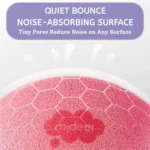 Mideer - Quiet Fluffy Ball - Candy Pink (Diameter 20Cm) - Image 4