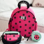Mideer - Kindergarten backpack – Pink Ladybug - Image 5