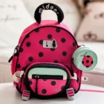 Mideer - Kindergarten backpack – Pink Ladybug - Image 3