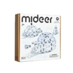 Mideer - Diamond - Cut Transparent Magnetic Tiles