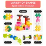 Mideer - Big Waffle Blocks - 82 Pcs - Image 4