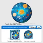 Mideer - Panoramic Puzzle - Wandering through the Space 150PCS - Image 2