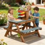 One Elephant - Wooden Activity Double Bench - Image 5