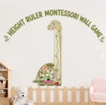 One Elephant -Height Ruler Montessori Dinosaur Wall game - Image 12