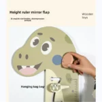 One Elephant -Height Ruler Montessori Dinosaur Wall game - Image 5
